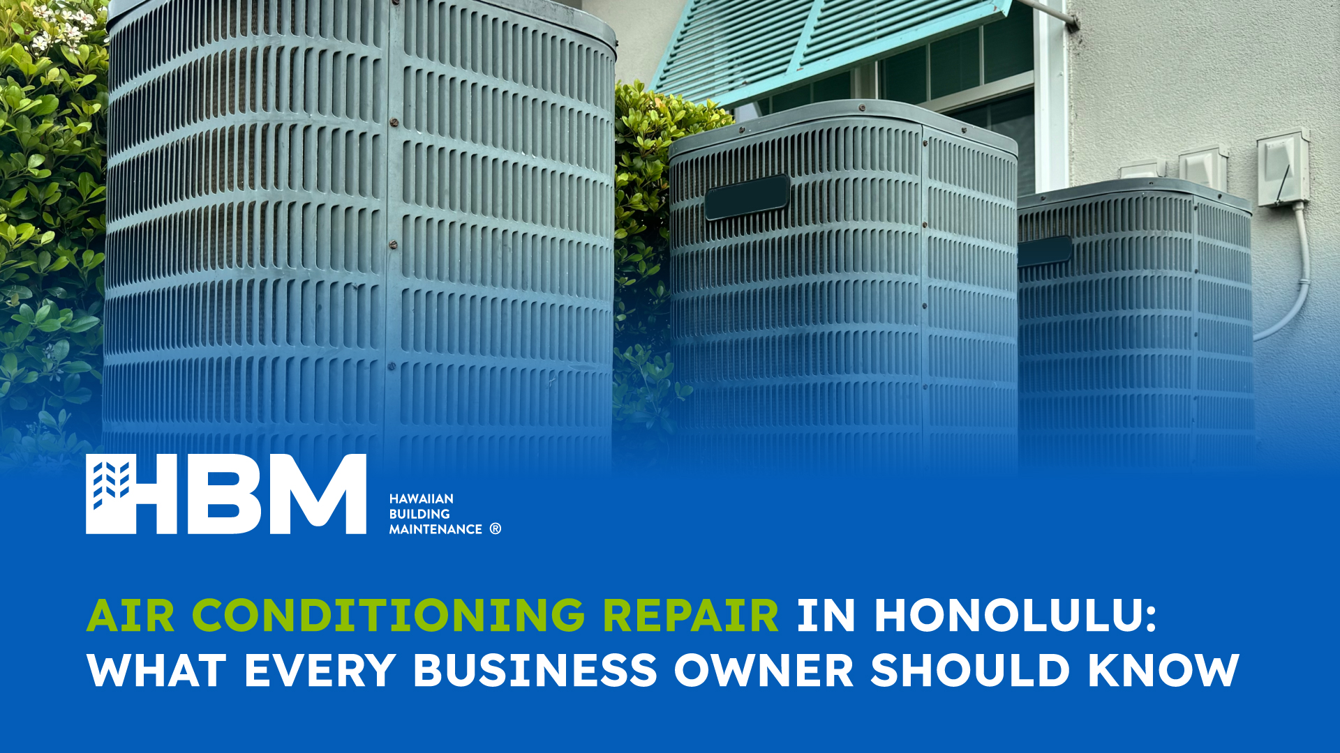 Commercial HVAC systems